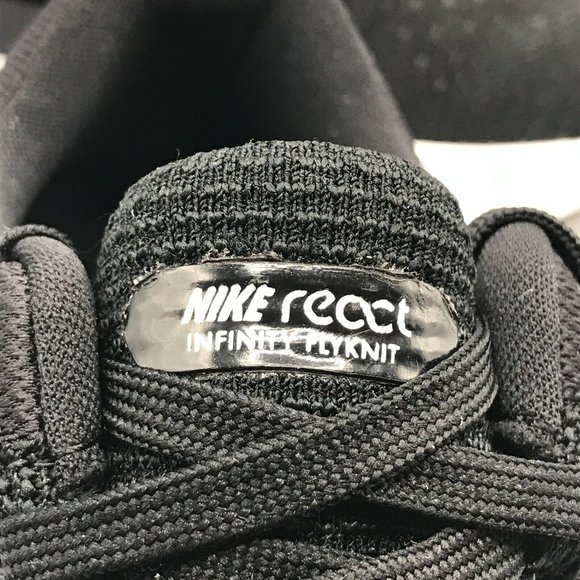 Nike React Infinity Run Flyknit 2 Shoes Black White Running Sneaker CT23… - Picture 3 of 10